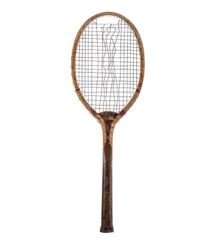 Tennis racket by Iver Johnson manufacturer NFT - Antiquerackets.com