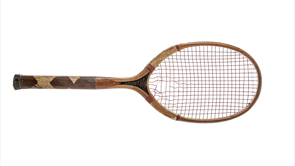 Tennis racket FJ Bankroft NFT - Antiquerackets.com