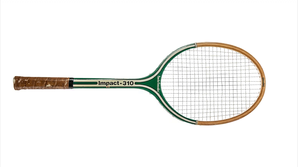 Pancho Gonzales Impact-310 Racquet NFT - Antiquerackets.com