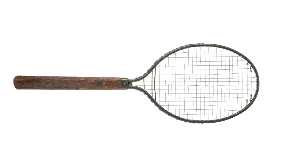 Tennis racket unknown 1901 NFT - Antiquerackets.com