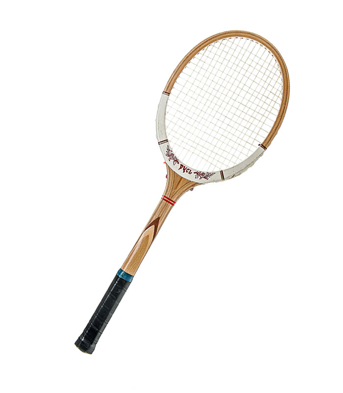 Real tennis racket Rus NFT - Antiquerackets.com