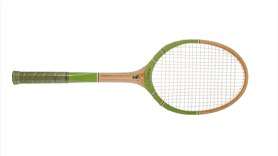 Real tennis racket Unost NFT - Antiquerackets.com