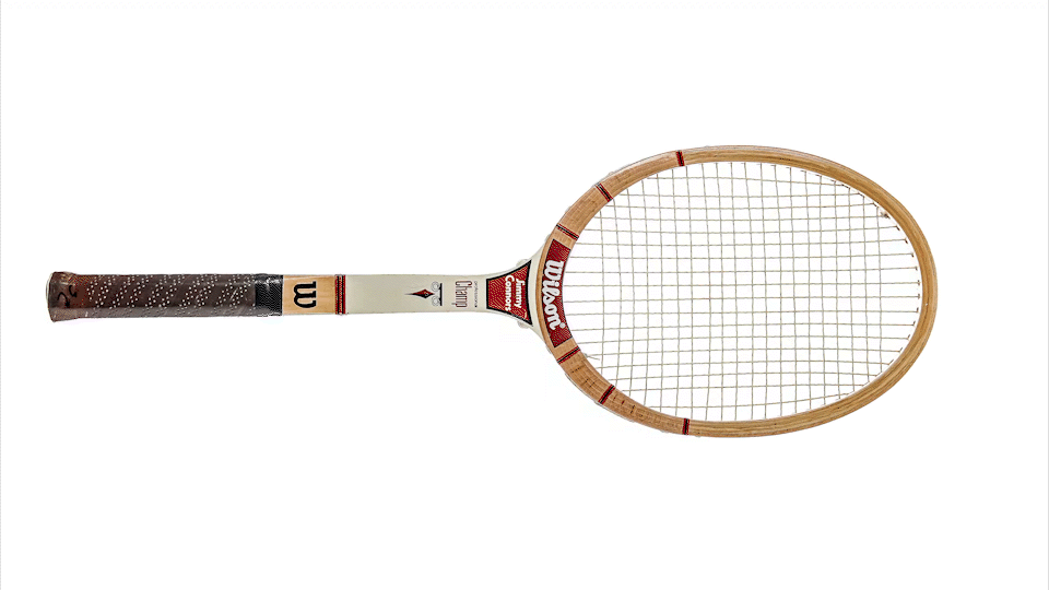 Racket Jimmy Connors NFT - Antiquerackets.com