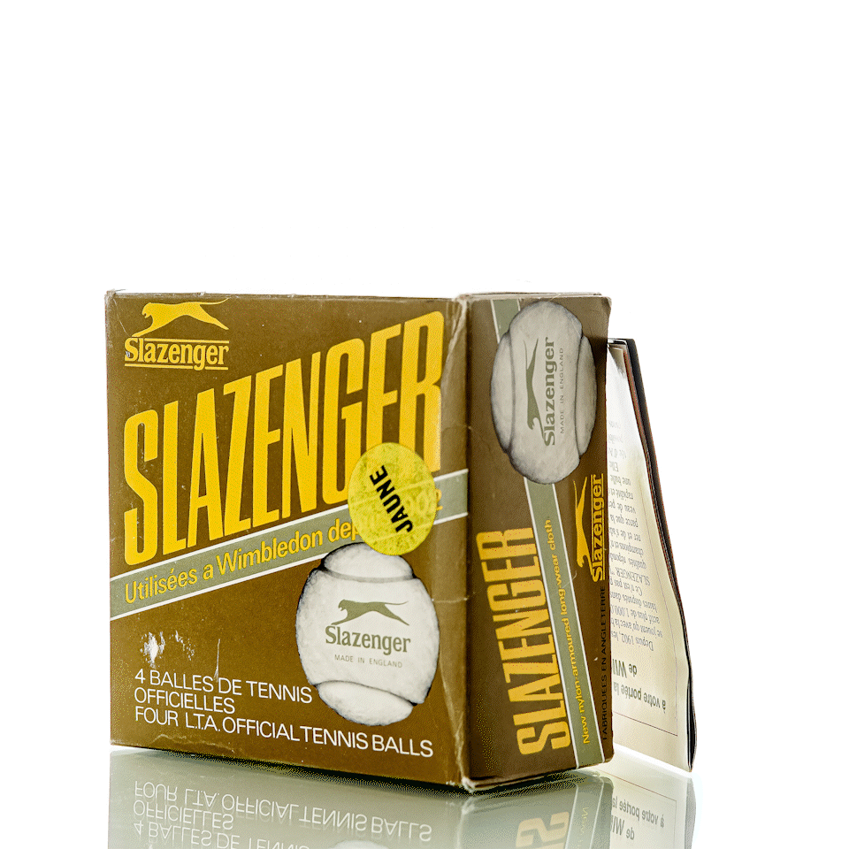 Slazenger tennis balls NFT - Antiquerackets.com